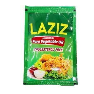 Satchet Laziz Refined Soya Oil 1 Litre