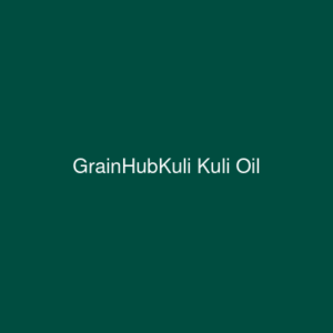 Kuli Kuli Oil