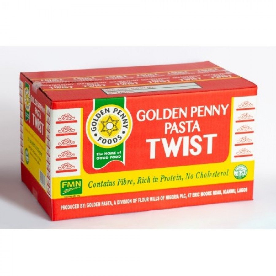 Golden Penny Macaroni(Twist) 500G Carton